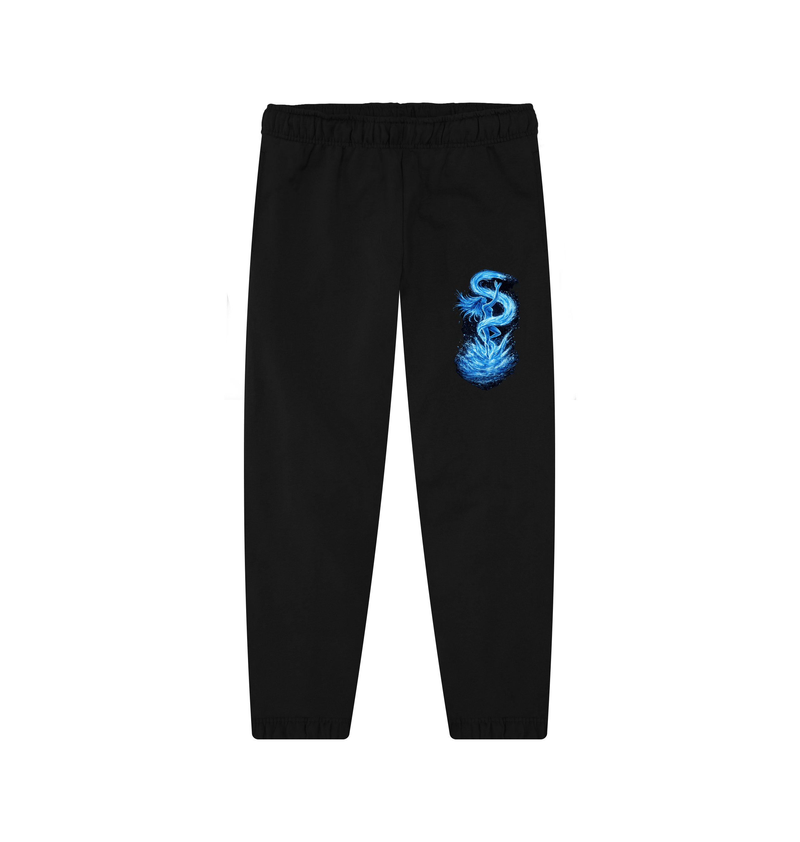 Black Joggers Front