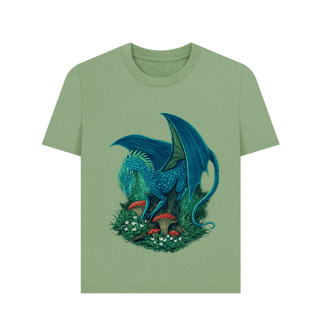 Sage Printed T-shirt Front