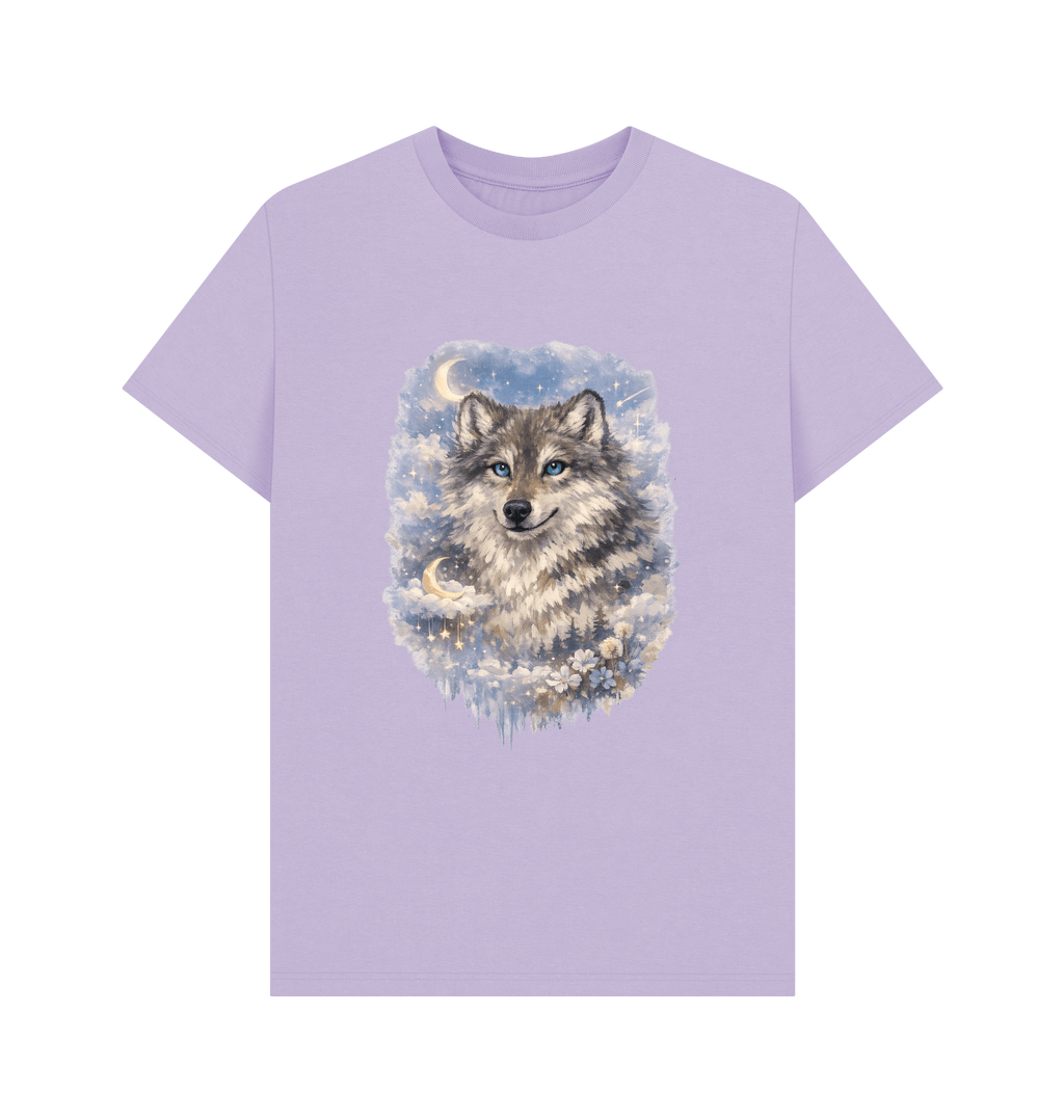 Lilac Printed T-shirt Front