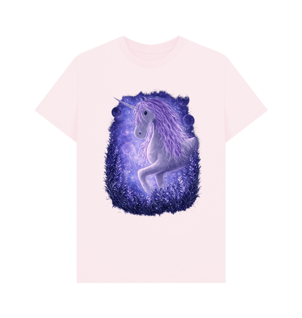 Pink Printed T-shirt Front