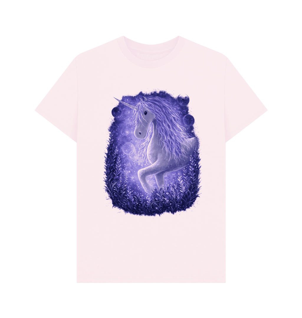 Pink Printed T-shirt Front