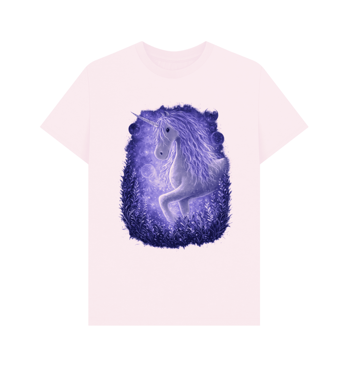Pink Printed T-shirt Front