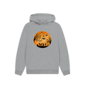 Athletic Grey Printed Hoody Front
