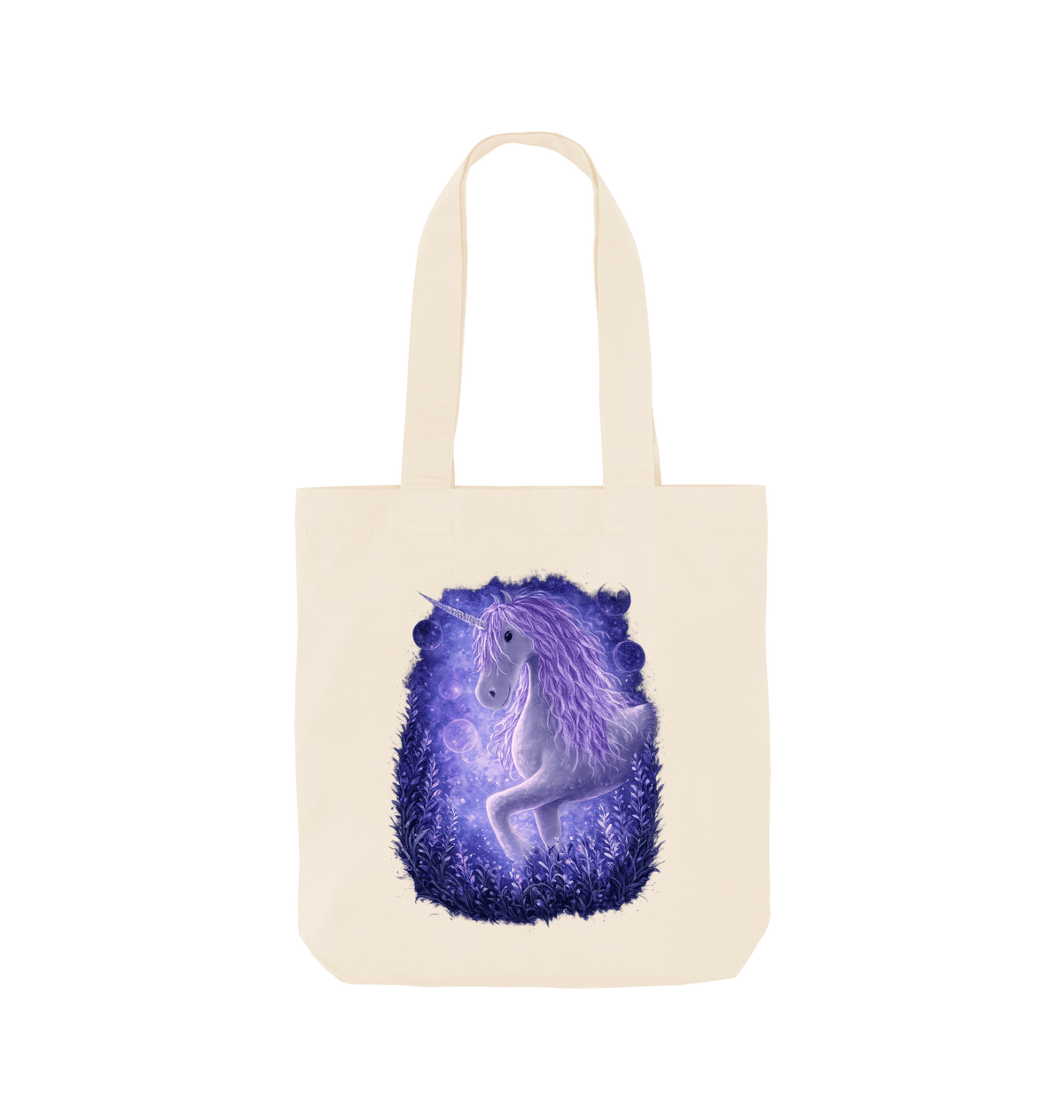 Natural Printed Bag Front