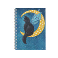 Spiral Note Book Moonlit Cat