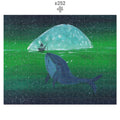 Whale Moon‑Voyager – Ocean Dreaming Collection Jigsaw Puzzle