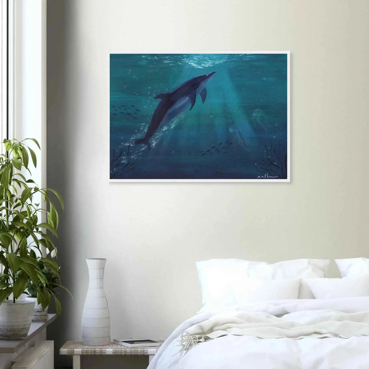 Transform Your Space with the Tidal Serenade Fine Art Poster