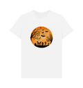 White Printed T-shirt Front