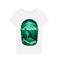 Whale Moonrise Ladies T-Shirt