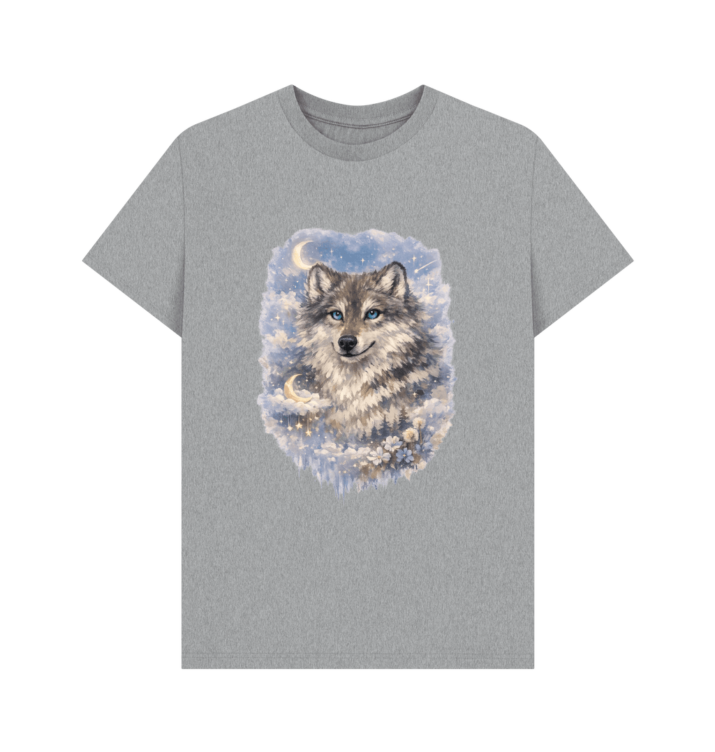 Athletic Grey Printed T-shirt Front