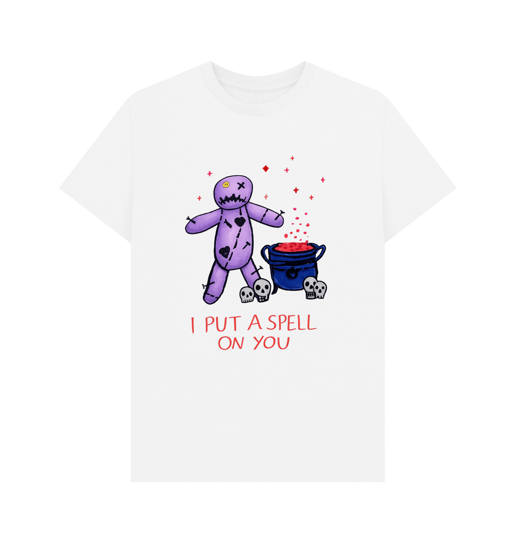 White Printed T-shirt Front