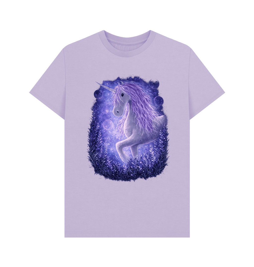 Lilac Printed T-shirt Front