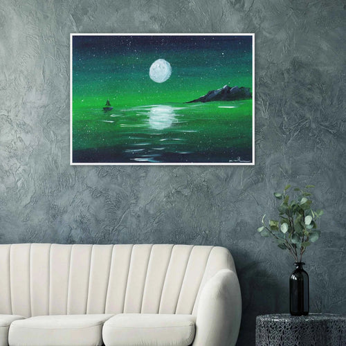 Celestial Echo Fine Art Poster: Illuminate Your Space with Cosmic Beauty