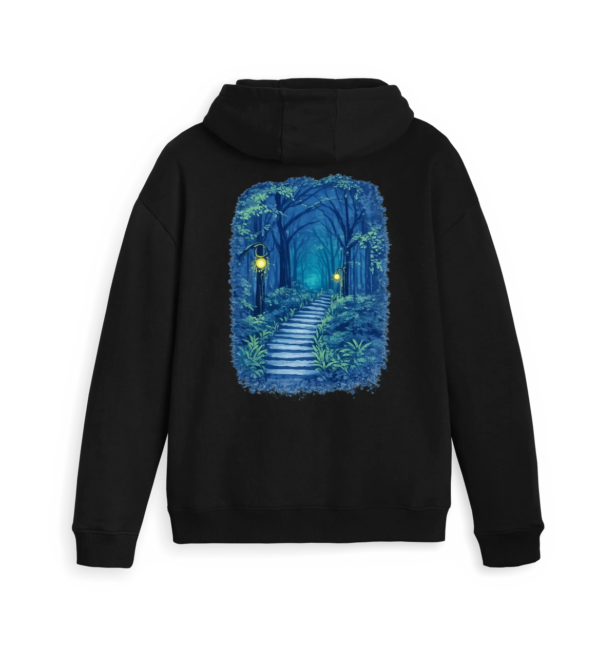 Midnight Forest Hoodie - The Sleepy Easel