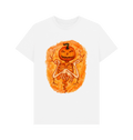 White Printed T-shirt Front