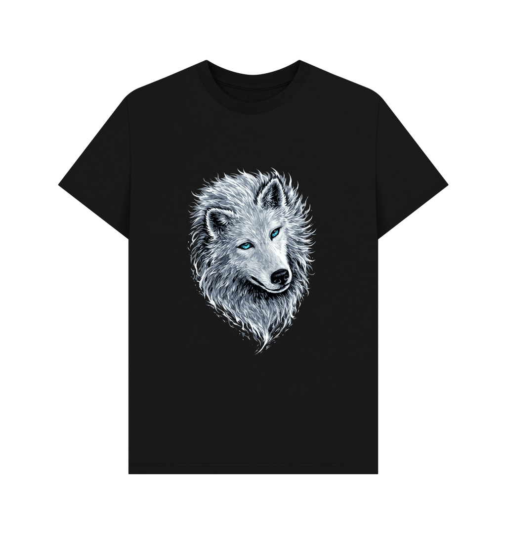 Black Printed T-shirt Front