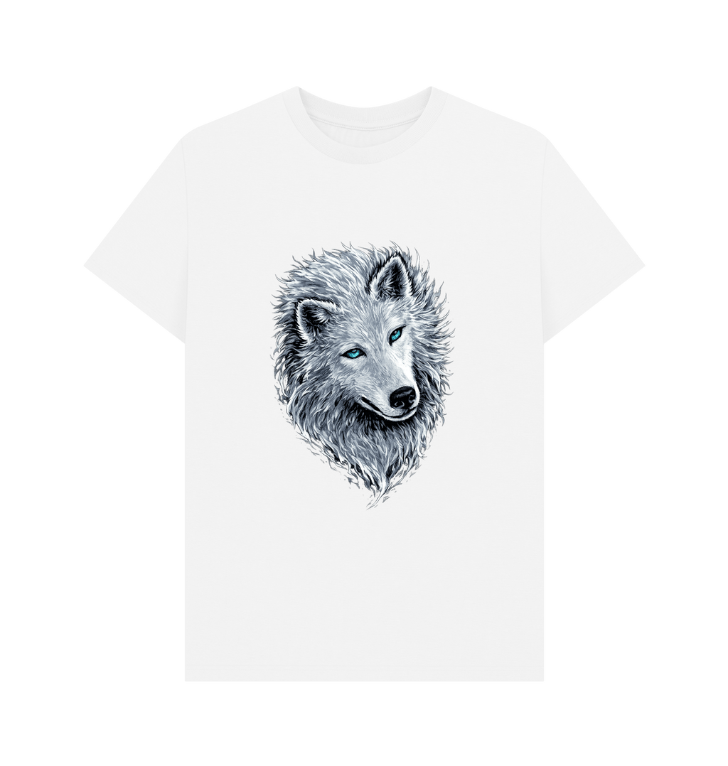 White Printed T-shirt Front