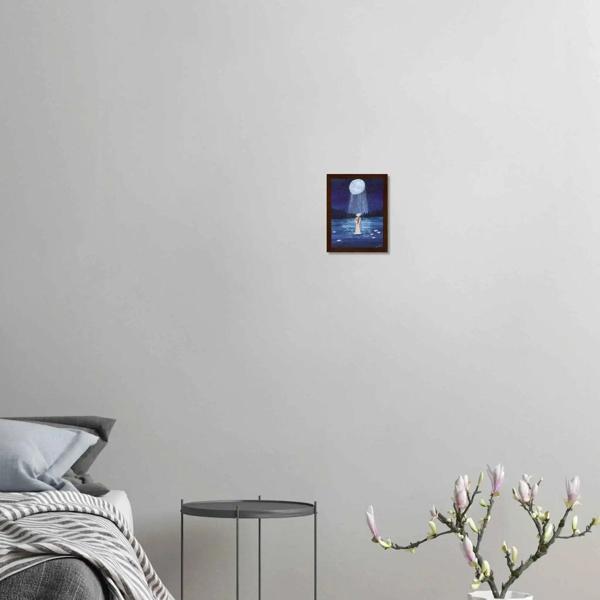 Lunar Grace - Fine Art Framed Poster