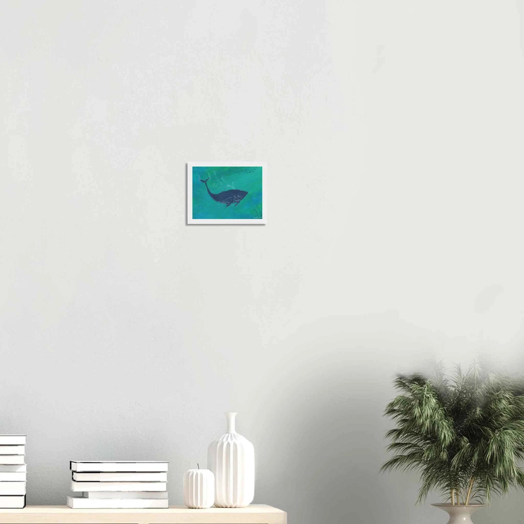Tidal Drift Fine Art Framed Poster - Transform Your Space with Captivating Ocean Art