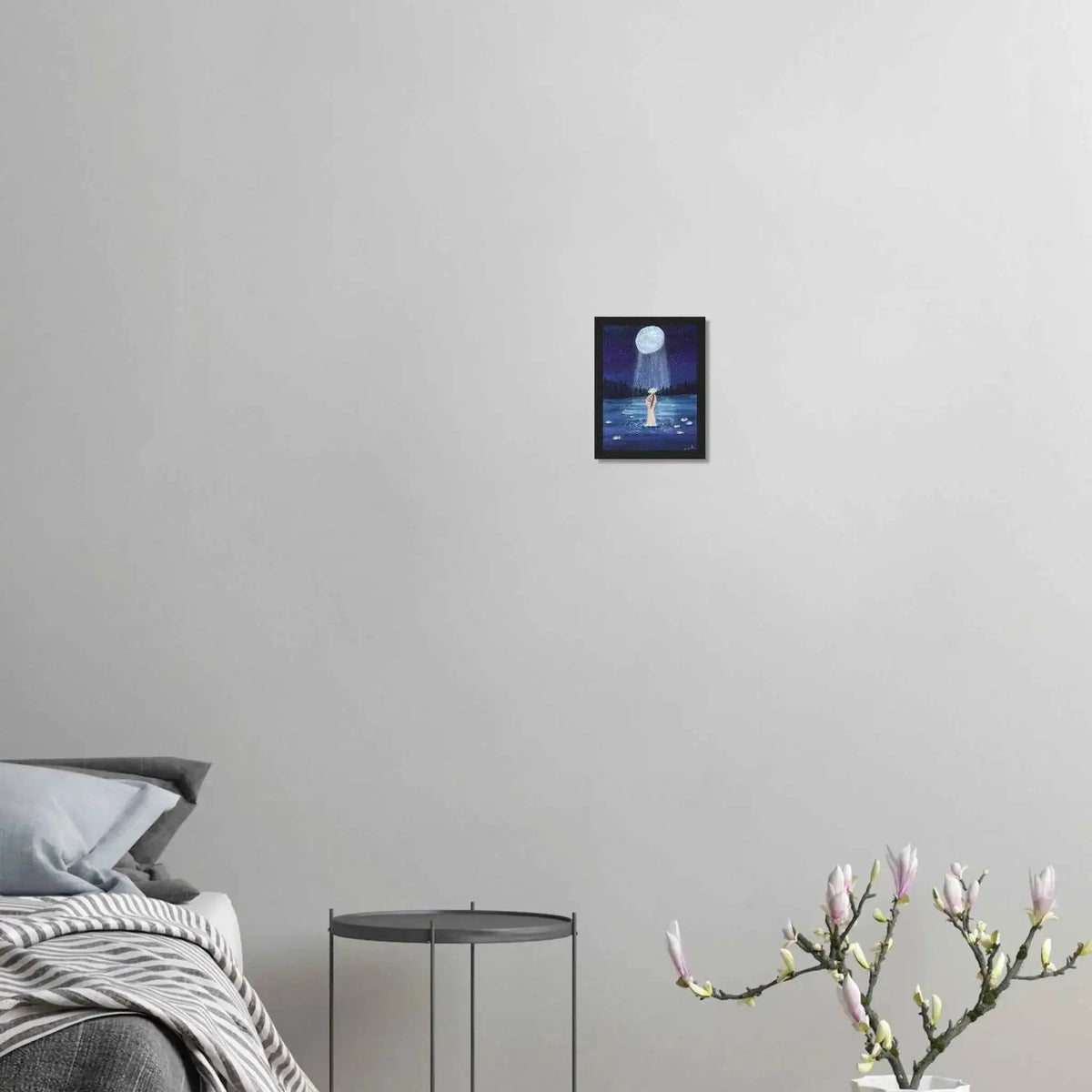 Lunar Grace - Fine Art Framed Poster