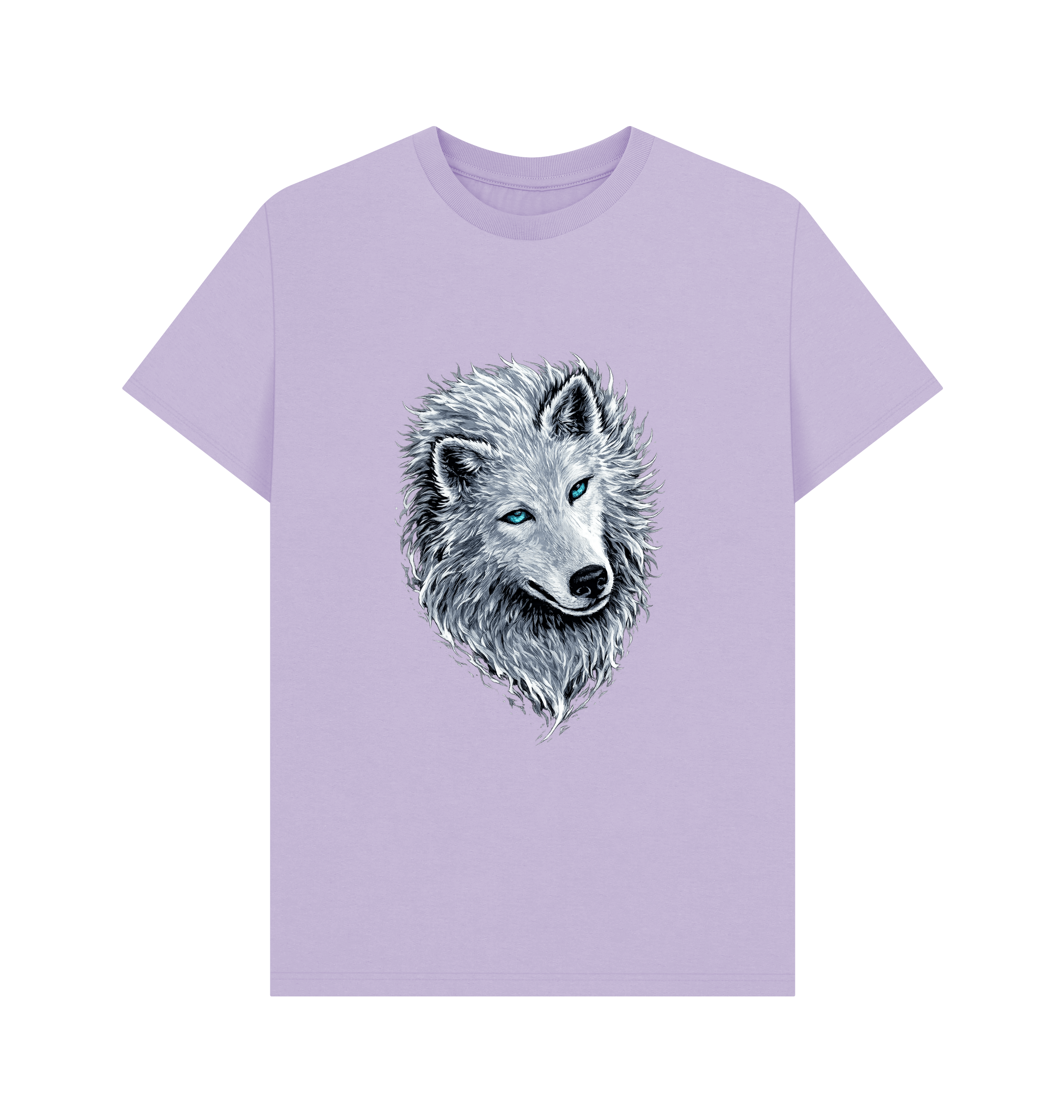 Lilac Printed T-shirt Front
