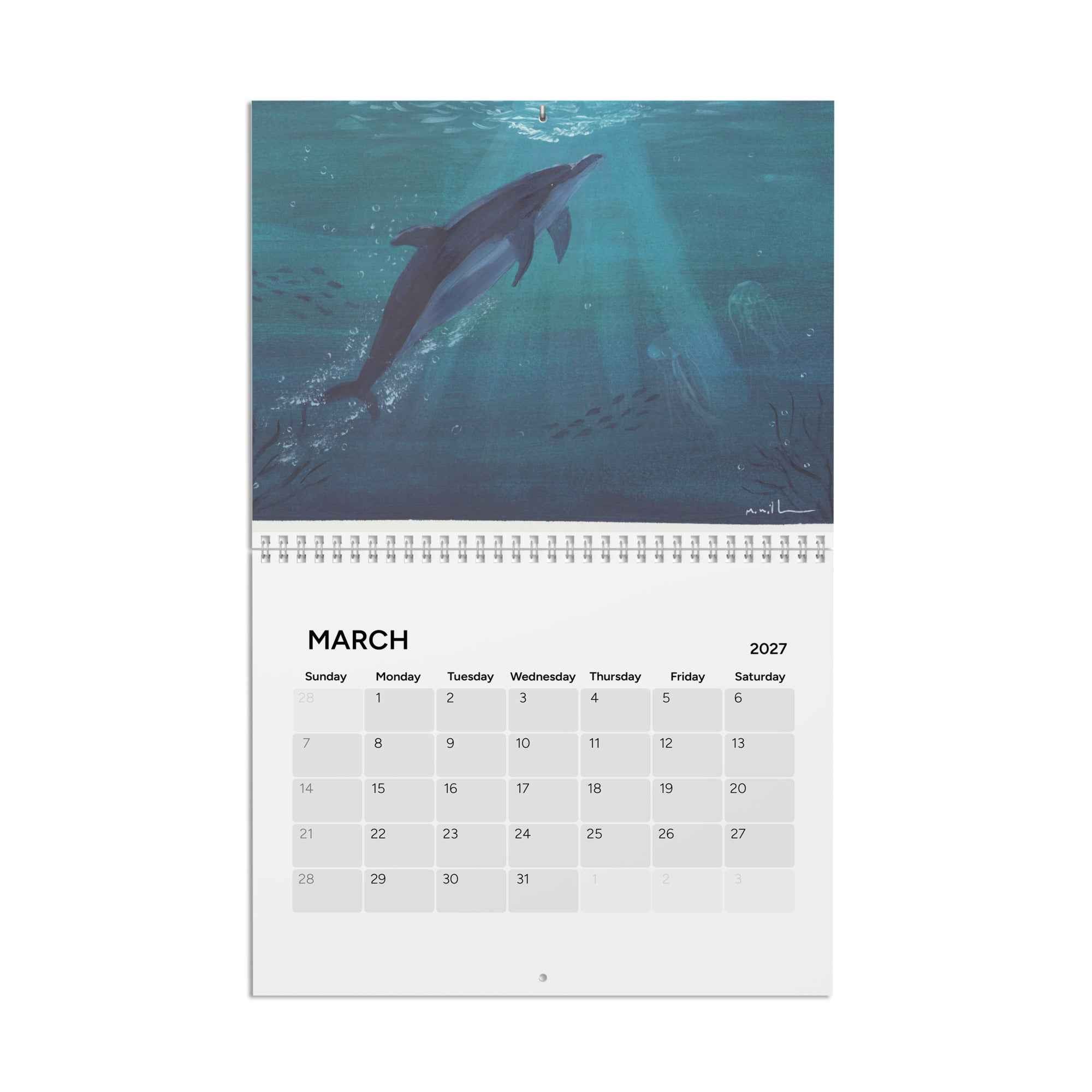 Ocean Dreaming Calendar