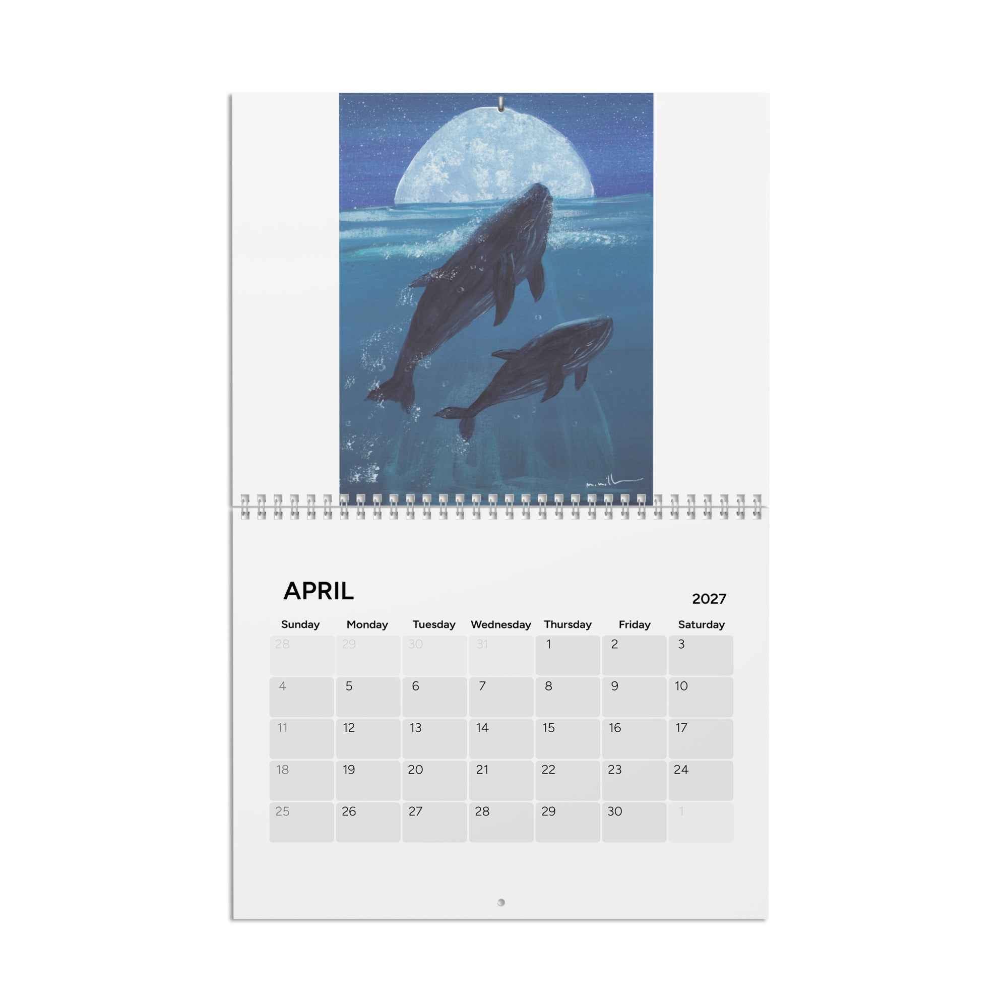 Ocean Dreaming Calendar