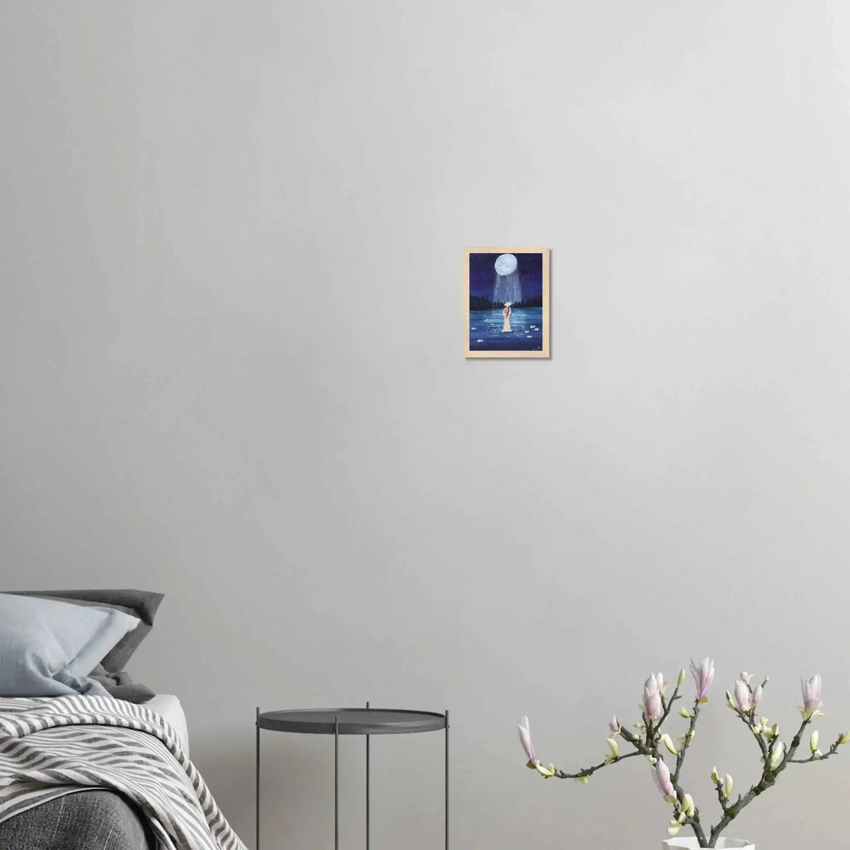 Lunar Grace - Fine Art Framed Poster