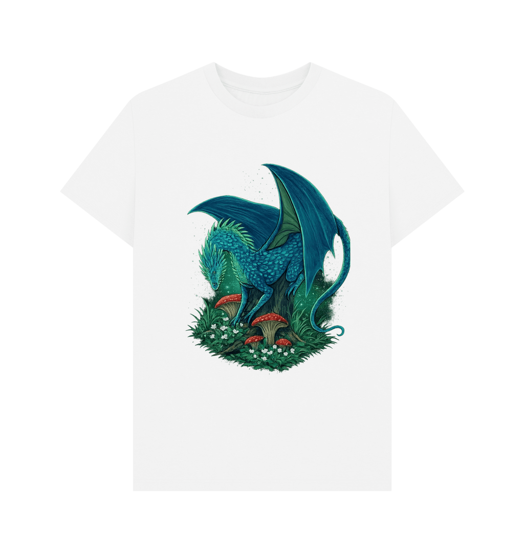 White Printed T-shirt Front