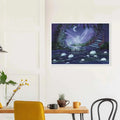 Stairway to the Crescent Falls - Fine Art Framed Poster