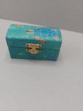 Hand‑Painted Sea Turtle Trinket Box • Wooden Keepsake Box • Ocean Gift • Small Jewellery Storage • Beach Lover Gift