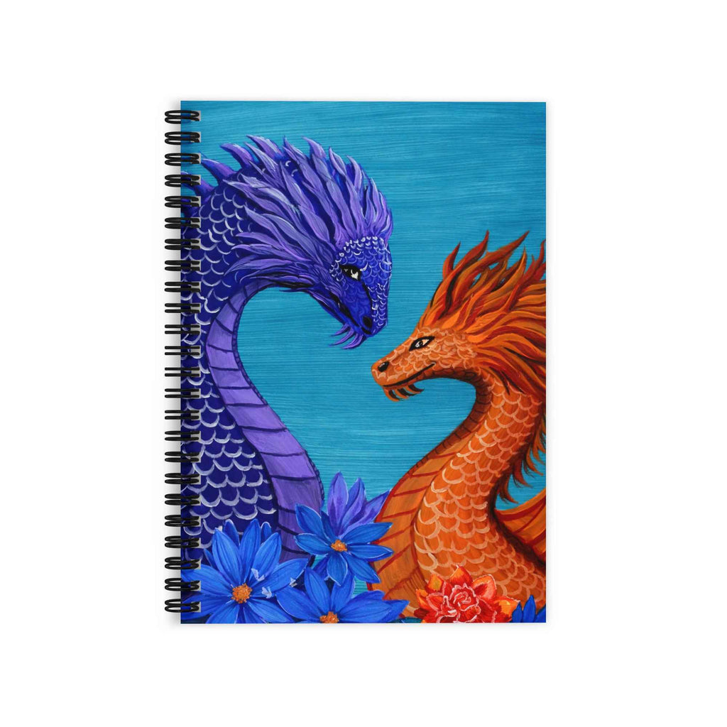 Eternal Dialog Ruled Line Spiral Notebook